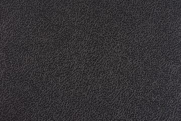 close up of black leather texture background