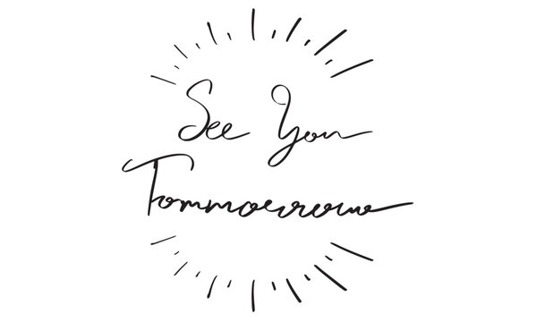 see you tomorrow clipart