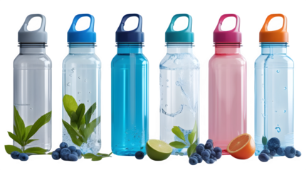 Water Bottle Plastic Isolated PNG