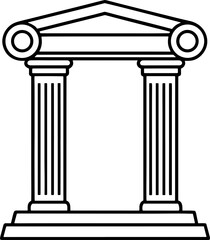 ancient greek column
