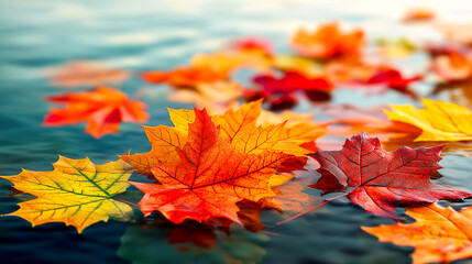 autumn leaves background