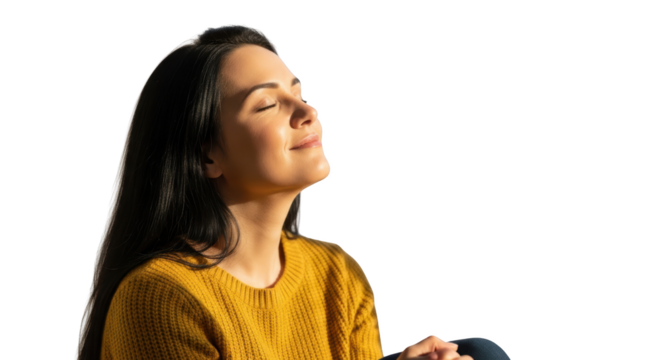 Modern stock photo showing woman, sunlight, sun captured in vibrant atmosphere ideal for professional campaigns