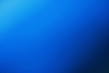 Deep oceanic blue gradient transitions smoothly from bright sky to darker depths creating a serene