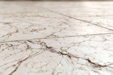 Obraz premium Macro photograph of white stone pavement showing fine grain and reflective sheen