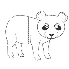 panda Cartoon Icon