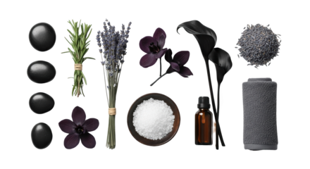 Detailed illustration highlighting spa, wellness, relaxation for marketing, advertising, and creative project applications for modern branding and lifestyle representation