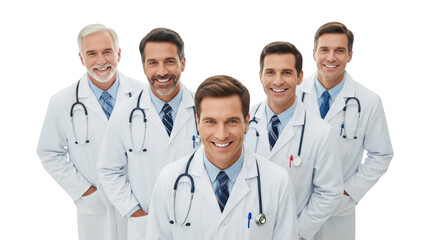 Smiling scene showing doctors, medical, healthcare in modern environment with natural lighting for modern branding and lifestyle representation