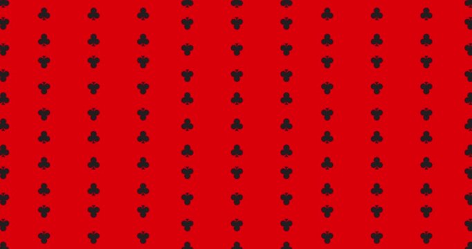 Cards diamond club  heart  spade pattern