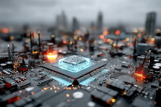 gallium nitride innovation sci-fi. Generative AI