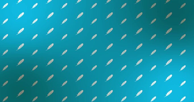 Feather vector pattern 