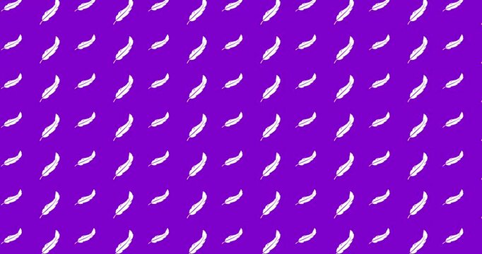 Feather vector pattern 