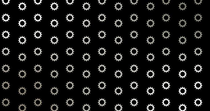 Gear vector pattern design
