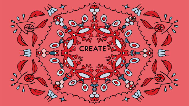 Intricate and detailed digital illustration featuring a hexagonal geometric pattern with vibrant color accents and a clean modern aesthetic perfect for graphic design and abstract art - Powered by Adobe