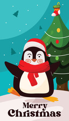 Illustration Of Merry Christmas Celebration