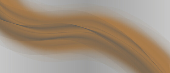 Elegant abstract swirl of warm brown and soft grey tones creating a smooth flowing effect