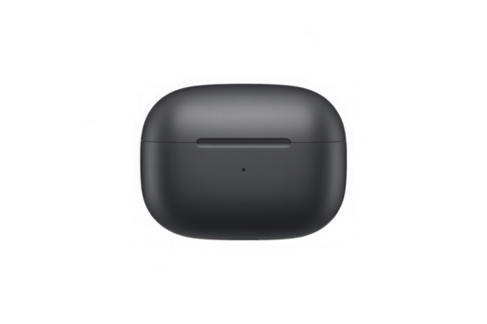 Dark wireless earbud case