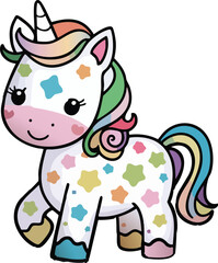 Abstract geometric design with vibrant color palette