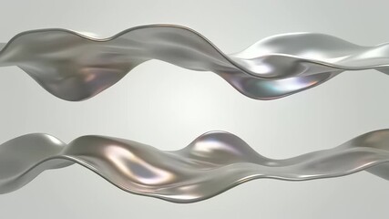 Liquid morphing wave conceptually evoking fluidity, dynamism, and innovation, perfect for technological advancement or data visualization projects requiring powerful symbols of progress or.