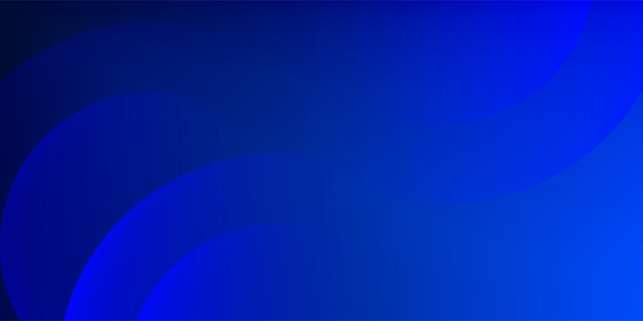 Abstract Blue Gradient Background with Curved Circular Shapes. Modern concept for graphic design, background, web design, poster, banner, book, slideshow.
