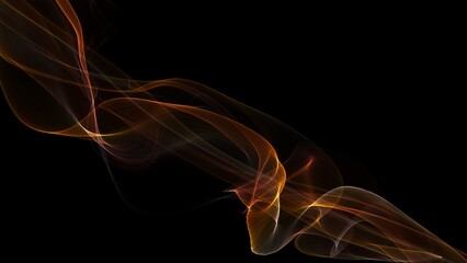 Abstract digital smoke on isolated background. Fog or steam texture overlay. Futuristic smoke wave power energy glare splash.