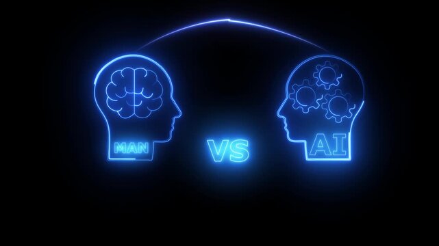 Concept Diagram of Knowledge Transfer with Key Elements Highlighted 4k animation