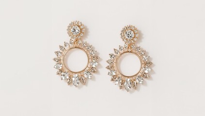 Angelic halo style ring expressing divine radiance on plain white background, jewelry, fashion, design, color, style, portrait, picture, industrial, gold, silver, symbol, wedding, steel, stone