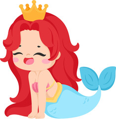 illustration princess mermaid