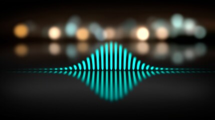 Abstract visualization of stress represented by dark waves colliding with topaz hues, creating a dynamic and captivating atmosphere