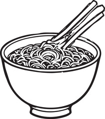 Bowl of milk with spoon vector illustration isolated kitchen object