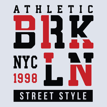 Athletic BRK LN NYC 1998 Street Wear