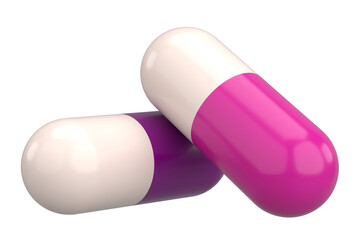 Medicine. 3D drug. 3D illustration.