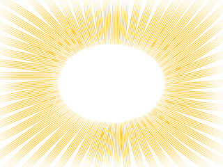 Dynamic Pop Art Abstract Sunburst Background - Radial Comic Design