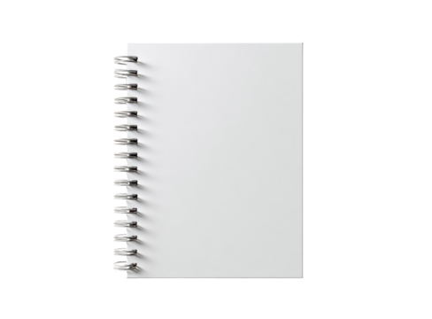 Blank spiral-bound notebook (42)