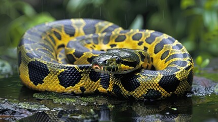 Majestic Emerald Anaconda
