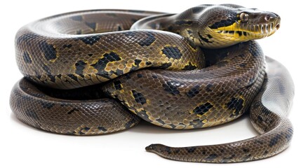 Massive Anaconda in Natural Habitat