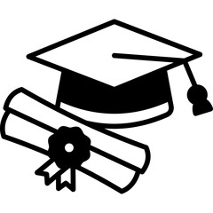 Degree Solid Icon