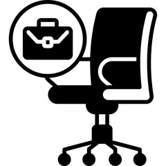 Job Vacancy Solid Icon