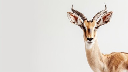 Graceful Antelope Standing in Wilderness