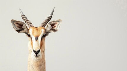 Graceful Antelope Standing in Wilderness