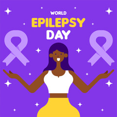 World Epilepsy Day Awareness Illustration