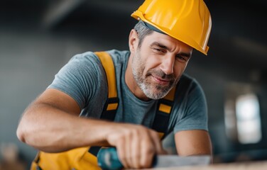 Carpenter constructs wooden hothouse in workshop