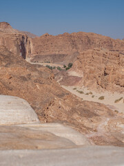 White Canyon in Egypt