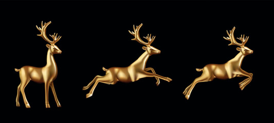 deer silhouette vector