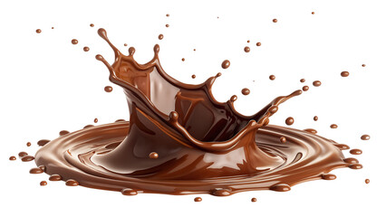 milk chocolate splash