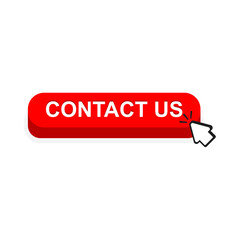 Contact Us Button with Cursor Click Icon
