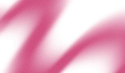 pink illuminated wave on transparent background, grainy color gradient background, noise texture effect, copy space