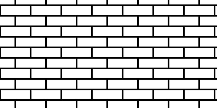 Pavement slab road seamless mosaic stone concrete wall surface tiles. subway vector block rock white brick wall texture background.	