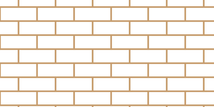 Pavement slab road seamless mosaic stone concrete wall surface tiles. subway vector block rock white brick wall texture background.	