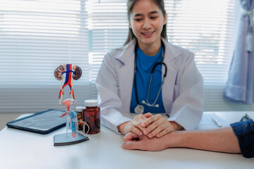 A man seeks professional medical advice on sexual dysfunction.