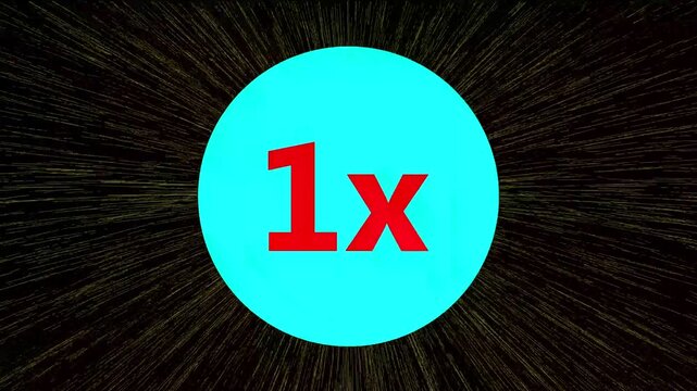 Xt logo on solid black background branding and advertising template footage